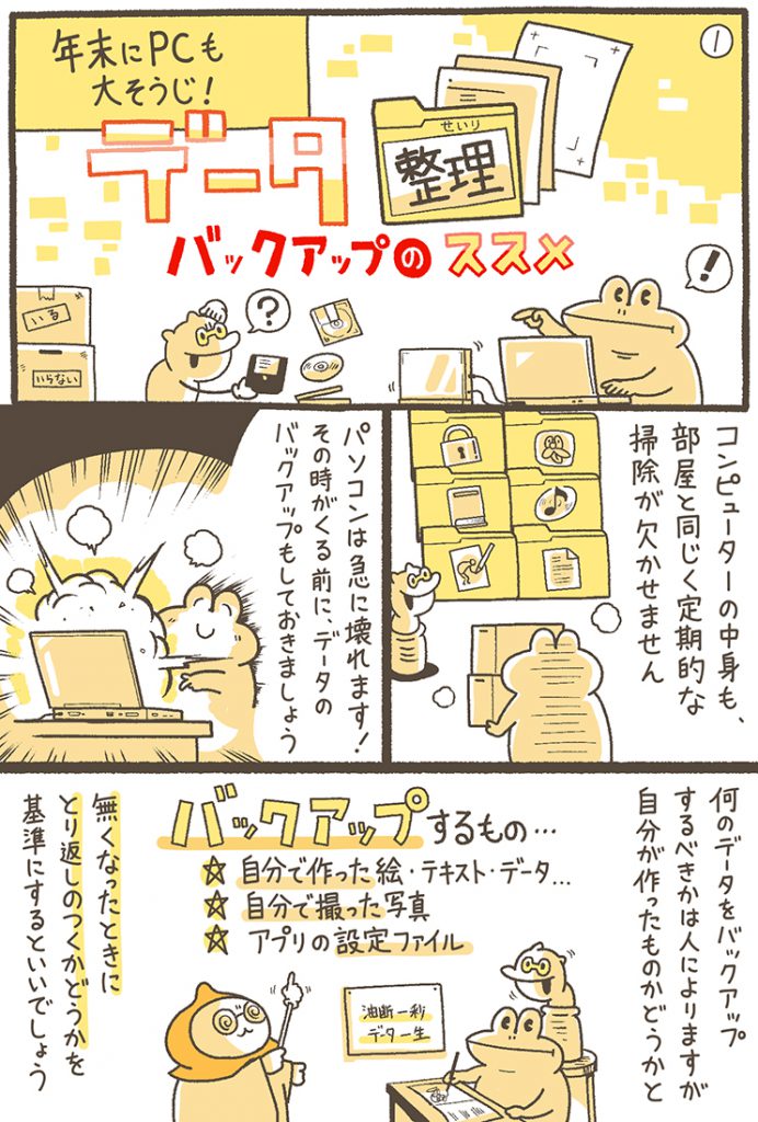 データバックアップのススメ