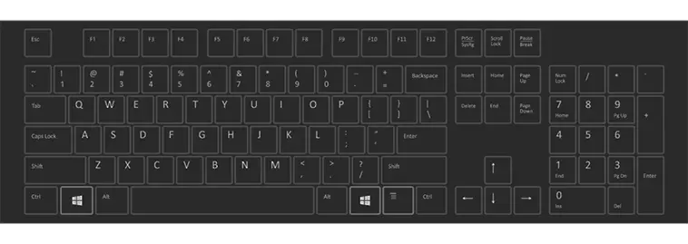 キーボード日本語／英語配列の切り替え方、種類